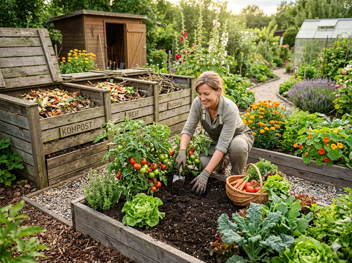 Nachhaltig gärtnern So nutzen Sie Kompost optimal